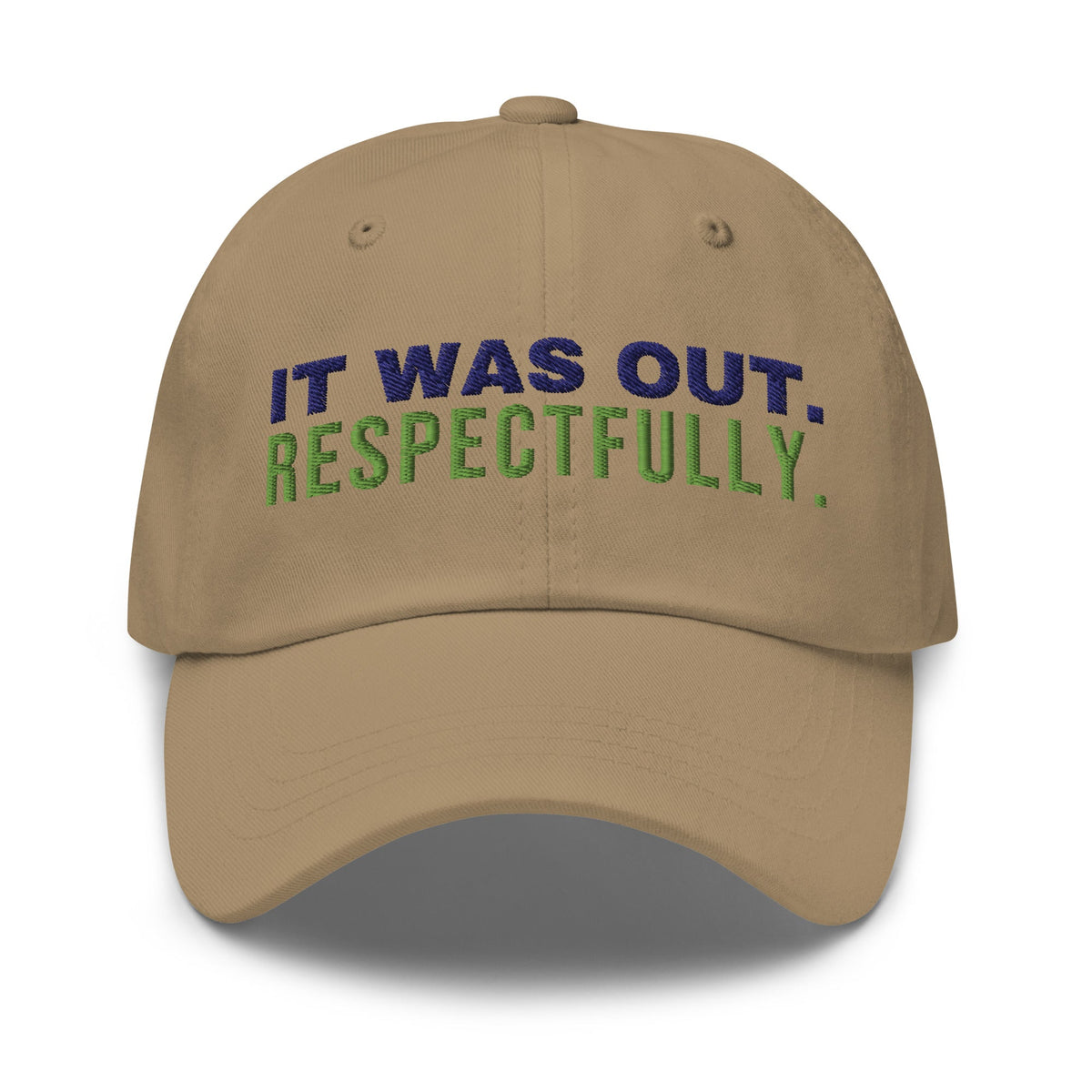 It Was Out Respectfully Pickleball Hat, Embroidered