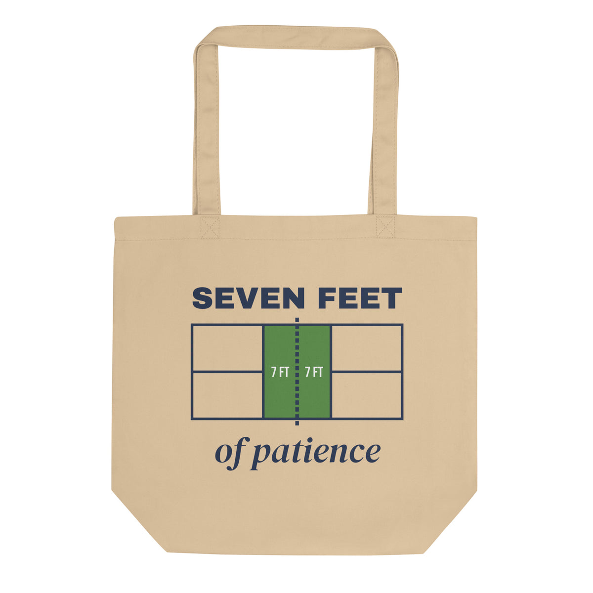 Seven Feet of Patience Pickleball Tote Bag