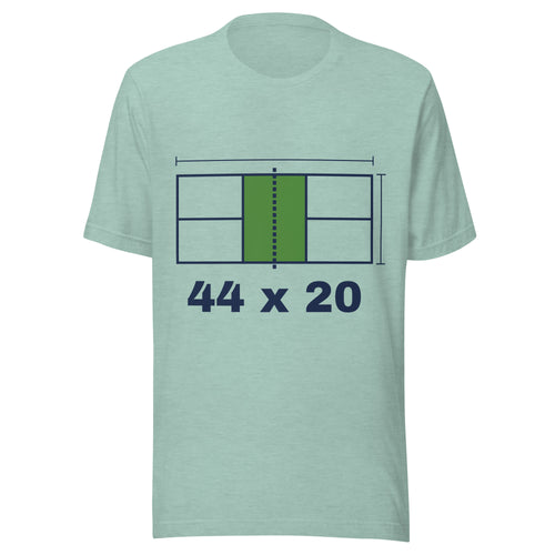44 x 20 Court Pickleball T-Shirt